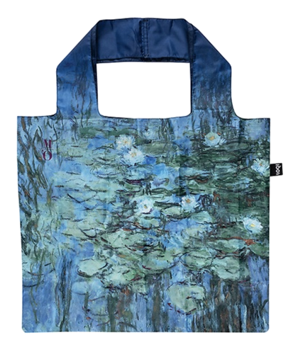 Claude Monet Blue Water Lilies LOQI 백 앞면